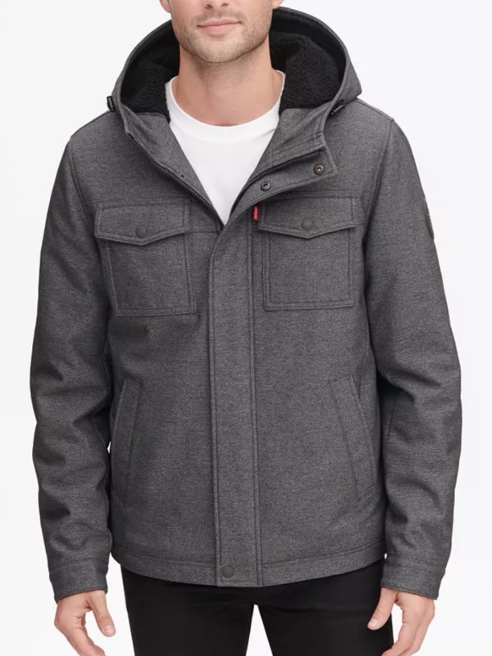 NWT Men’s Levi's Soft Shell Sherpa Lined Jacket